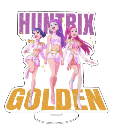 Support déco acrylique “HUNTRIX GOLDEN” – 15 cm